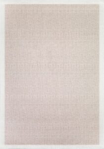 Natura Sisal Halı Ntr 02 Krem Sütlükahve Makinede Yıkanabilir Kaymaz Tabanlı Özel Ölçü