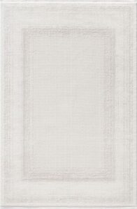 Nora 2001 Krem Akrilik Dokuma Kalın Salon Halısı