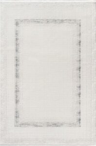 Nora 2001 Antrasit Akrilik Dokuma Kalın Salon Halısı