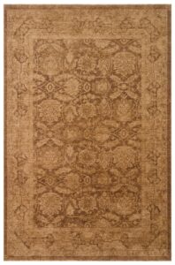 Shıraz Shr 01 Beıge Vintage Eskitme Desenli Modern Yumuşak Dokulu Makine Halısı