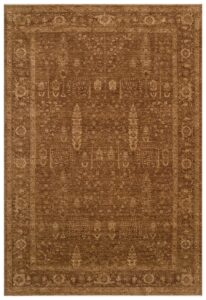 Shıraz Shr 03 Beıge Vintage Eskitme Desenli Modern Yumuşak Dokulu Makine Halısı